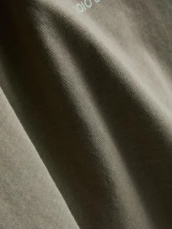 T-Shirt mit Palmen-Grafik