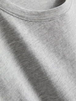 T-Shirt mit Rundhalsausschnitt und hohem Baumwollanteil