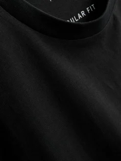 T-Shirts mit Rundhalsausschnitt, 2er-Pack