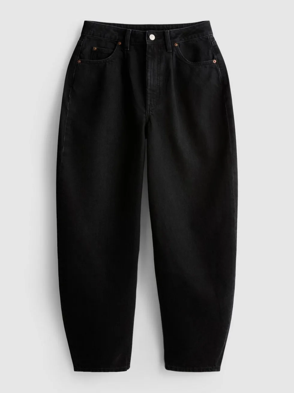 Ultimative Barrel-Jeans aus Baumwoll-Denim