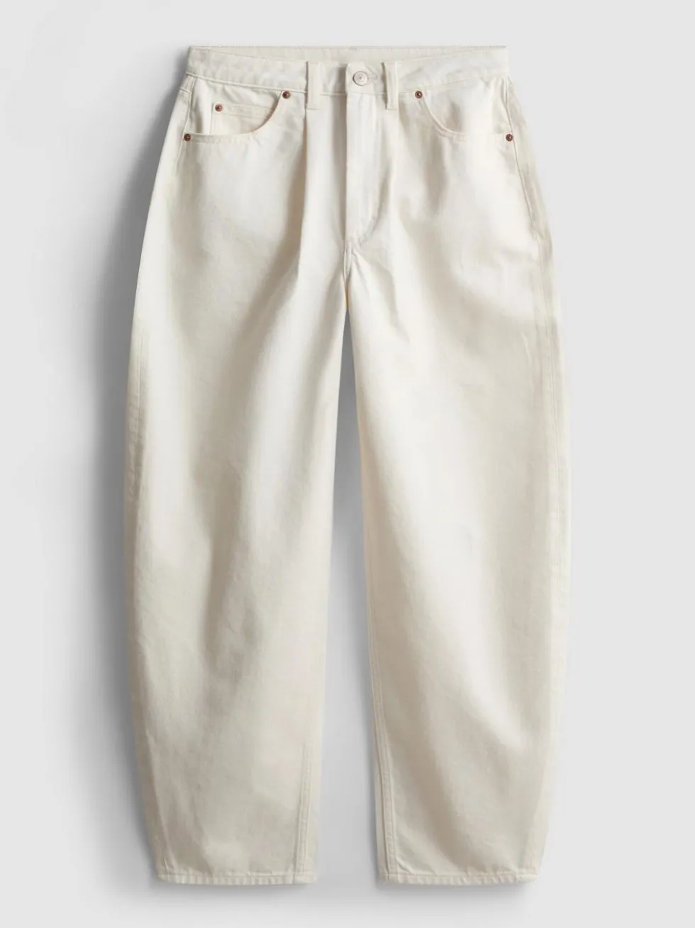Ultimative Barrel-Jeans aus Baumwoll-Denim