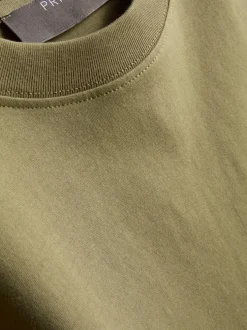 Ultimatives Baumwoll-T-Shirt mit Rundhalsausschnitt