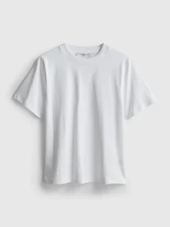 Ultimatives Baumwoll-T-Shirt mit Rundhalsausschnitt