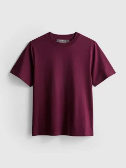 Ultimatives Baumwoll-T-Shirt mit Rundhalsausschnitt