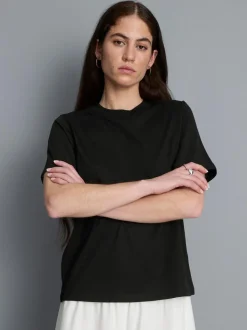 Ultimatives Baumwoll-T-Shirt mit Rundhalsausschnitt