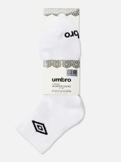 „Umbro“ Crew-Socken in Viertellänge, 3er-Pack