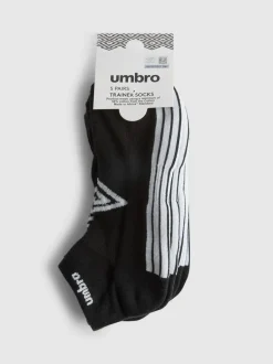 „Umbro“ Sneakersocken, 5er-Pack
