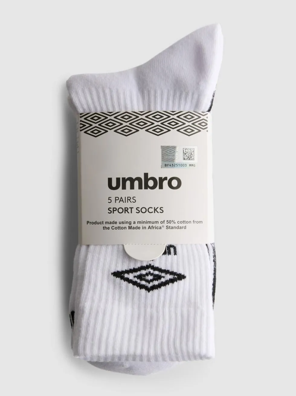 „Umbro“ Sportsocken, 5er-Pack
