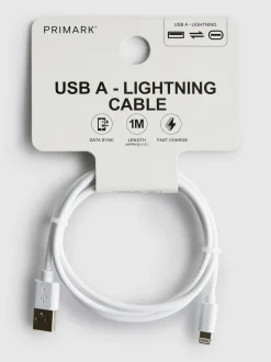 USB A auf Lightning-Ladekabel, 1 m