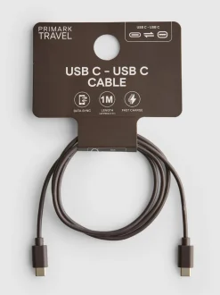 USB C auf USB C-Ladekabel, 1 m