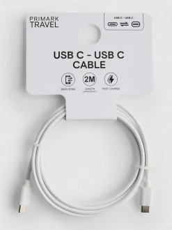 USB-C-zu-USB-C-Ladekabel, 2 m