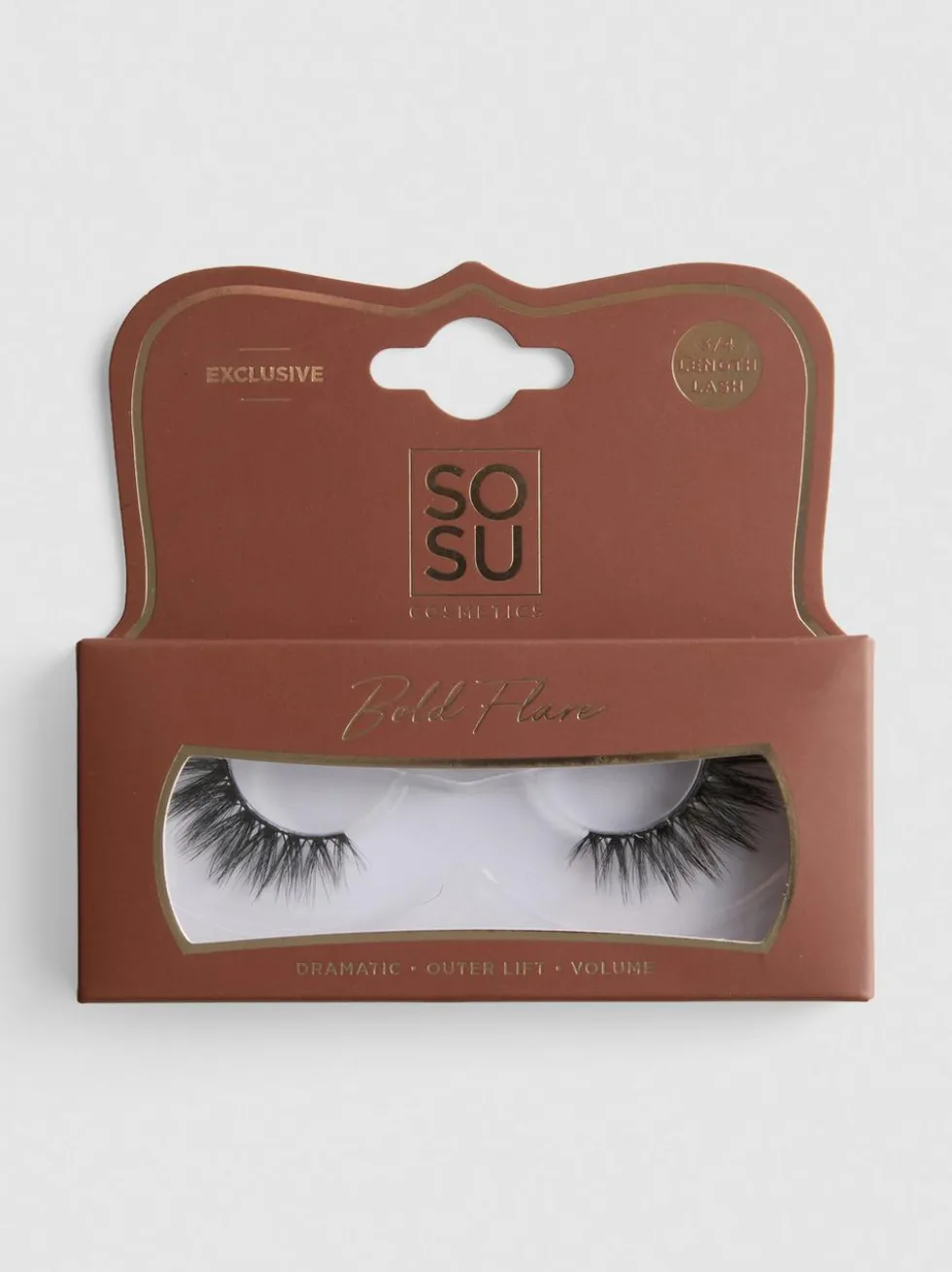 Volumiöse, künstliche „Sosu Cosmetics“ Wimpern
