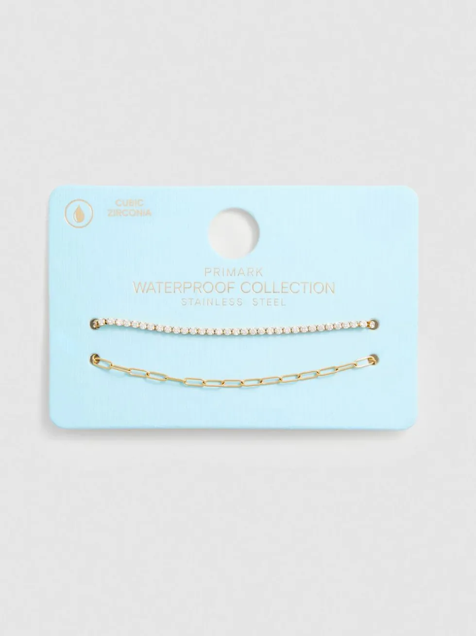 Wasserfeste Armbänder in verschiedenen Designs, 2er-Pack
