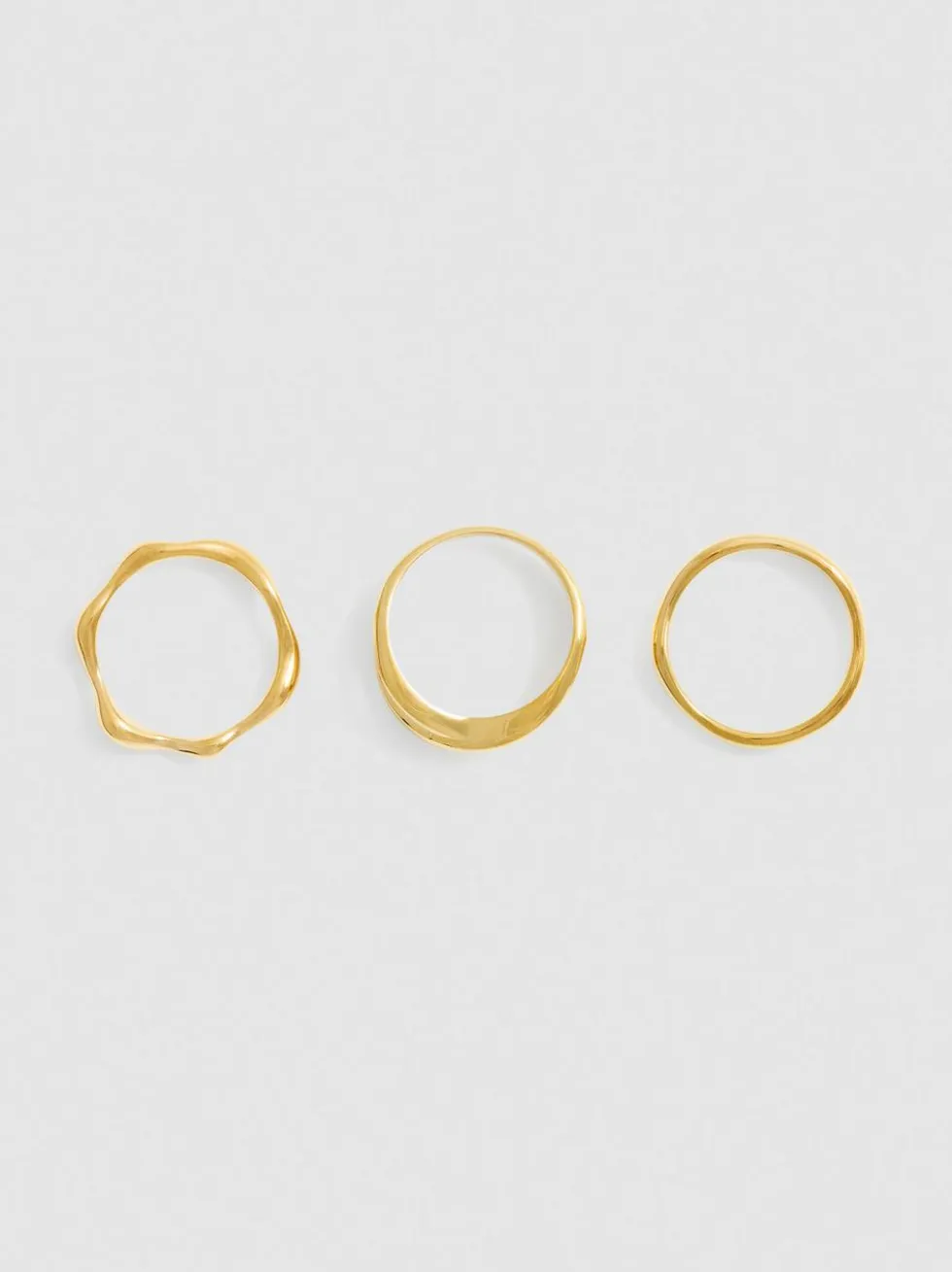 Wasserfeste Ringe in verschiedenen Designs, 3er-Pack