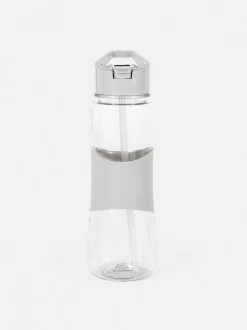 Wasserflasche mit Silikonband