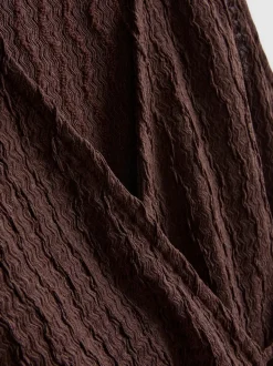 Weste in Knitteroptik zum Binden