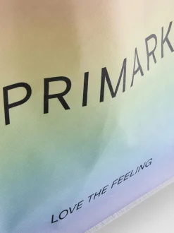 Wiederverwendbare „Primark“ XL-Tasche in Pride-Farben