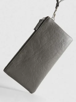Wristlet-Tasche in Knitteroptik