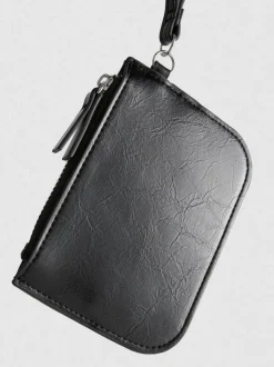 Wristlet-Tasche in Lackoptik