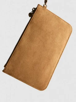 Wristlet-Tasche mit Herznieten